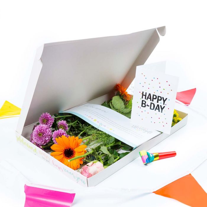 Bedrog Bezighouden Drama Verjaardag bloemen bezorgen? Geef brievenbusbloemen cadeau | Bloomgift