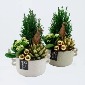 Picea kerstcreatie Winter